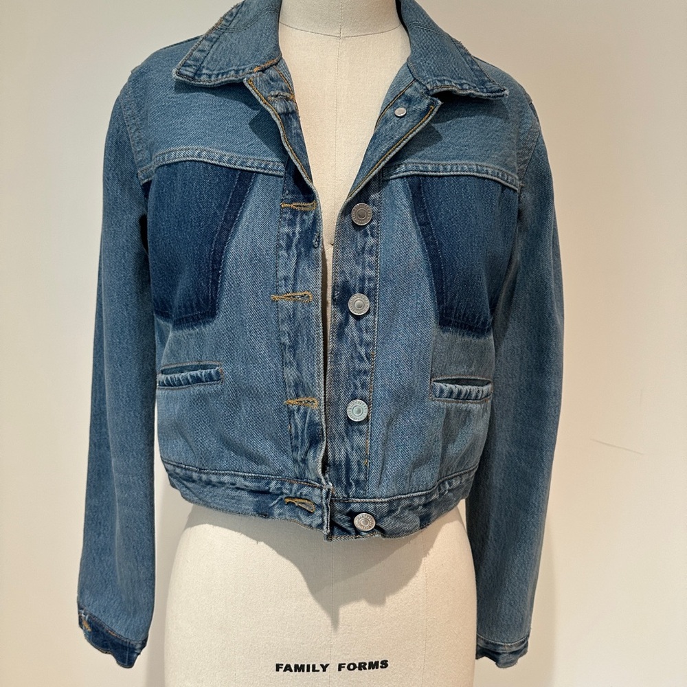 Re/Done Light Blue Denim Jacket